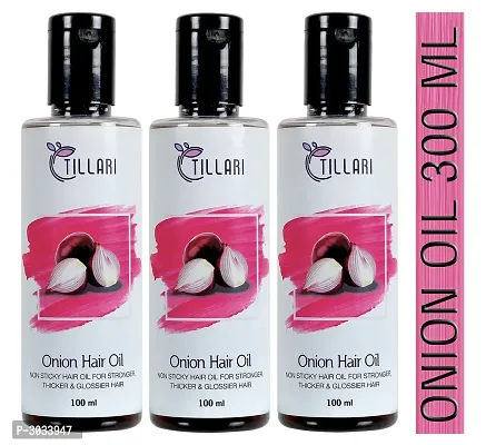 Onion Hair Oil - Pack Of 3 (100 Ml)