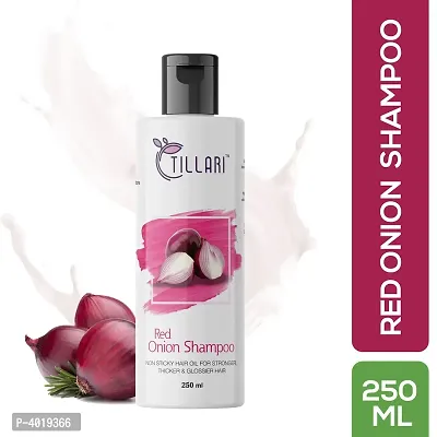 Tillari Onion Shampoo For Hair Growth And Hair Fall Control Shampoonbsp 250 Ml Hair Care-thumb0