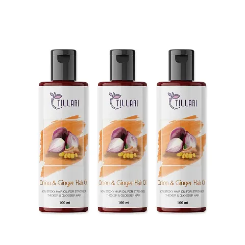 Combos Of Onion Ginger Non Stick Hair Oil