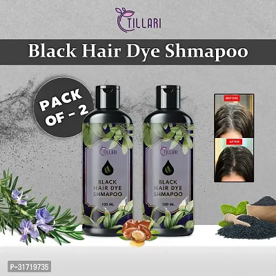 Natural Hair Care Hair Dye Shampoo for 100 Ml Each Pack of 2