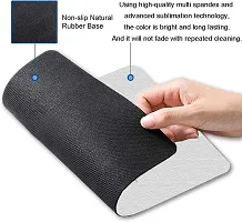 DAYS Mouse Pad for Laptop, Notebook, Gaming Computer| Speed Type Mouse Pad Non-Slip Rubber Base Mousepad for Laptop PC (BLACK-24)-thumb4