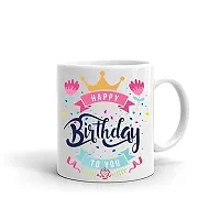 DAYS ""Happy Birthday to You Printed Ceramic Coffee Mug White - 11 Oz Mug Birthday Gift-thumb1