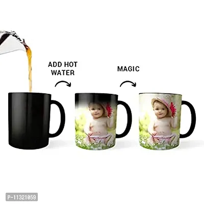 DAYS Customized/Personalized Black Magic Karwachauth Photo on Coffee Mug-Cup Diwali Gift | Diwali Gifts for Family/Friend | Best Gift Item | Mug for Coffee/Tea (1 pcs) 325ML-thumb3