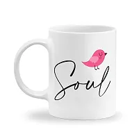 DAYS ""Soul Printed Ceramic Coffee Mug White - 11 Oz Mug Travel Mug for Coffee & Tea | Coffee Mug | Tea Mug-thumb1