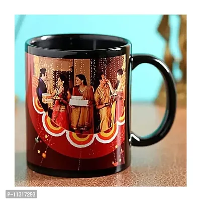 DAYS Customized/Personalized Happy Diwali Photo on Coffee Mug-Cup Diwali Gift | Diwali Gifts for Family/Friend | Best Gift Item | Mug for Coffee/Tea (1 pcs) 325ML-thumb2