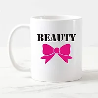 DAYS ""Beauty Printed Ceramic Coffee Mug White - 11 Oz Mug Travel Mug for Coffee & Tea | Coffee Mug | Tea Mug-thumb1