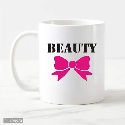 DAYS ""Beauty Printed Ceramic Coffee Mug White - 11 Oz Mug Travel Mug for Coffee & Tea | Coffee Mug | Tea Mug-thumb2