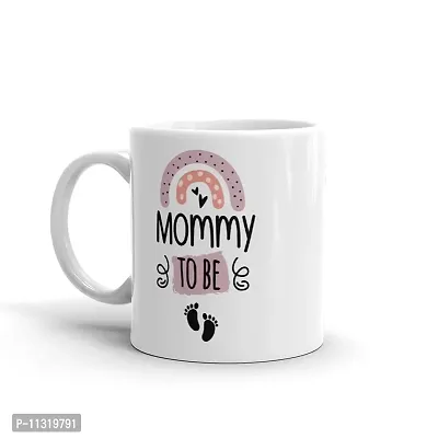 DAYS Daddy to Bee, Mommy to Bee Pregnancy Announcement Ceramic Coffee Mug (White)-thumb3