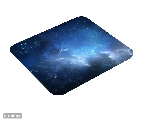 DAYS Mouse Pad for Laptop, Notebook, Gaming Computer| Speed Type Mouse Pad Non-Slip Rubber Base Mousepad for Laptop PC (BLACK-23)-thumb0