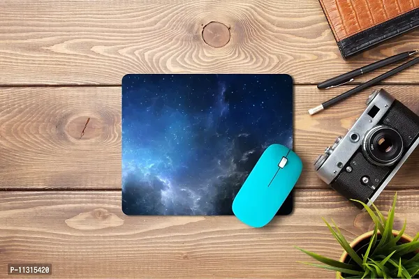 DAYS Mouse Pad for Laptop, Notebook, Gaming Computer| Speed Type Mouse Pad Non-Slip Rubber Base Mousepad for Laptop PC (BLACK-24)-thumb2