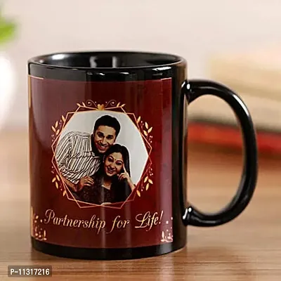 DAYS Customized/Personalized-Karwachauth Photo on Coffee Mug/Cup Diwali Gift | Diwali Gifts for Family/Friend | Best Gift Item | Mug for Coffee/Tea (1 pcs)