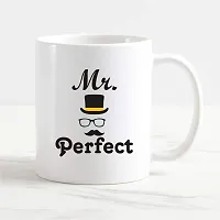 DAYS ""MR. Perfect Printed Ceramic Coffee Mug White - 11 Oz Mug Travel Mug for Coffee & Tea | Coffee Mug | Tea Mug-thumb1