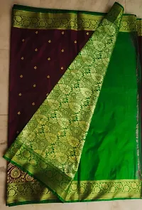 satin embroidery saree-thumb3