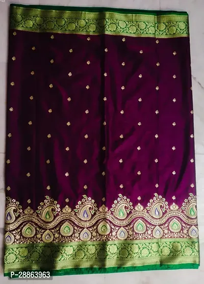 satin embroidery saree-thumb5