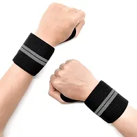 Classy Gym Wrist Support with Thumb Loop for Men-thumb1