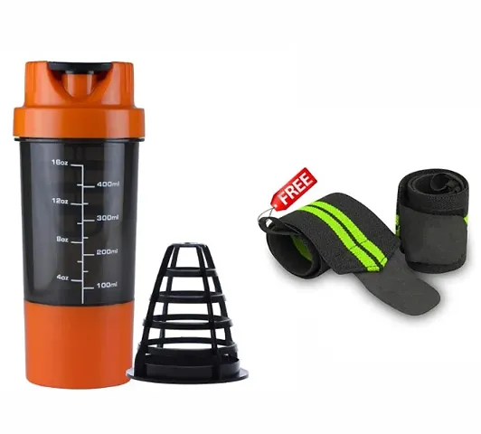 New In! Premium Quality Shaker For Gym With Wrist Support