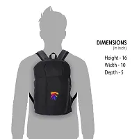 Cp Bigbasket Small 12 L Backpack Mini Bag for School, College, Office Multipurpose backpack  (Black, Black)-thumb1
