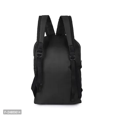 Cp Bigbasket Small 12 L Backpack Mini Bag for School, College, Office Multipurpose backpack  (Black, Black)-thumb3