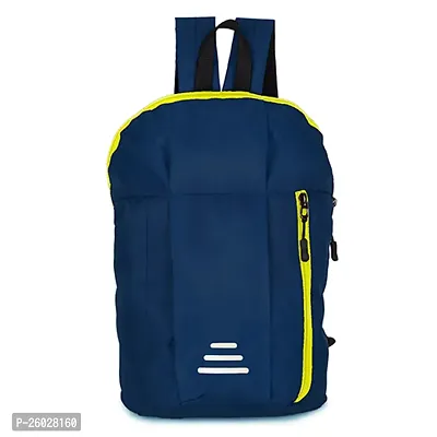 Small 12 L Backpack Small Bag, Backpack for School, Collage, Office Mini Backpack  (Blue)-thumb0