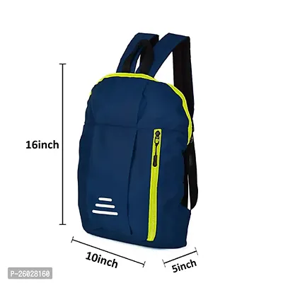 Small 12 L Backpack Small Bag, Backpack for School, Collage, Office Mini Backpack  (Blue)-thumb4