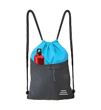 Small 18 L Backpack Attractive Printed Drawstring Backpack for Sports/ Gym/ Yoga/ Casual.-thumb3