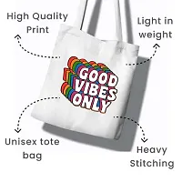 Goods Vibes Printed Tote Bags for Women-thumb2