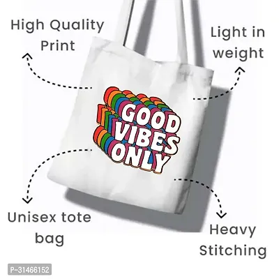 Goods Vibes Printed Tote Bags for Women-thumb3