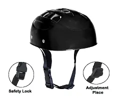 Benstar Skating Protective Kit Guard, Cycling safety Guard, Kids Protective Gear Black Knee Guard, Elbow Guard, Gloves Pair  Helmet-thumb4