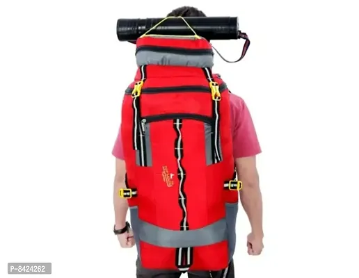 60 ltr Trekking Bag Camping Hiking Travel backpack Rucksack Riding Hiking Waterproof Outdoor Sports Bag Rucksack - 60 L (Multicolor)
