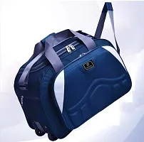 60L (Expandable) Luggage Travel Duffel Bag with two wheels-thumb1