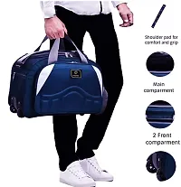 60L (Expandable) Luggage Travel Duffel Bag with two wheels-thumb3