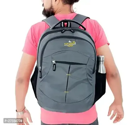 Stylist Polyester Water-Resistant Laptop Backpack For Men