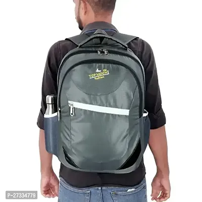 Stylist Polyester Water-Resistant Laptop Backpack For Men-thumb0