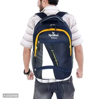 Stylist Polyester Water-Resistant Laptop Backpack For Men