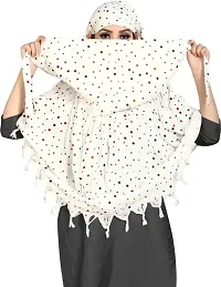 Attractive Women White Sun Scarves-thumb2