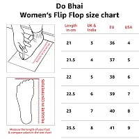 Do Bhai Women Stylish Slip On Slipper Flipflops Cherry Colour-thumb2