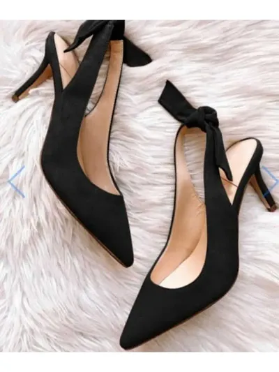 Trendy Women Black Heels