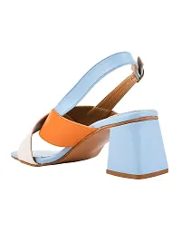 Trendy Women Blue Heels-thumb1