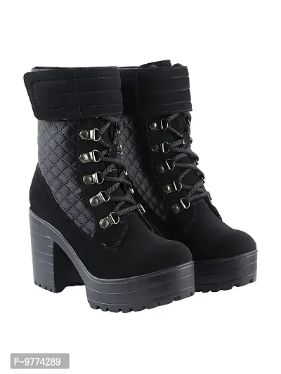 Shoetopia Boots,Casual,Party Wear, Daily Wear, Trendy, Comfortable Stylish Boots for Girls Boots For Women-thumb0