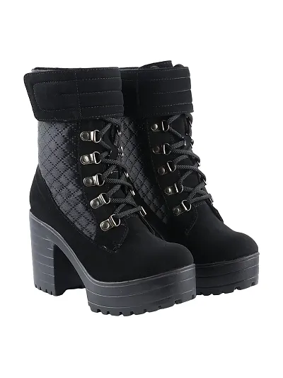Shoetopia Boots,Casual,Party Wear, Daily Wear, Trendy, Comfortable Stylish Boots for Girls Boots For Women