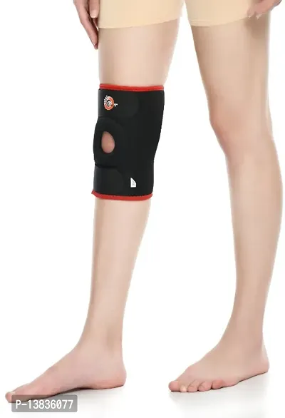 KNEE SUPPORTER (Black , Red )-thumb2