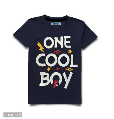 Boys Tshirts Navy(Cool boy)