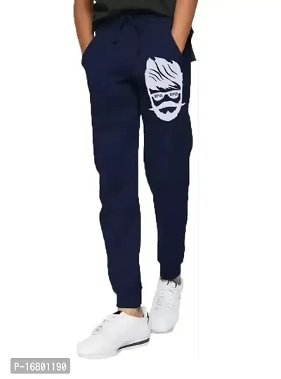 Kids Track Pant Beard(15-16,Navy)