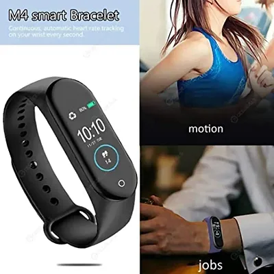 Rubber Digital M4 Touch Screen Fitness Band For Gym