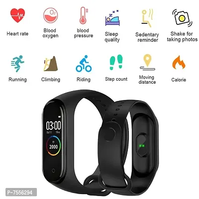 M4 Smart Band  Workout Modes, Heart Rate Tracking, Sports Smart Watch for All Boys  Girls  Women-thumb3