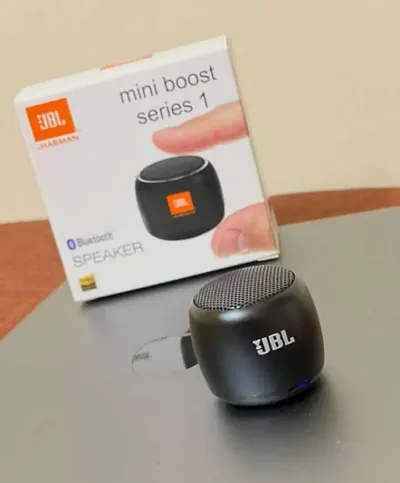 JBL High Quality Small body Big sound smart Mini Boost Bluetooth Speaker 5.0 Bluetooth Speaker(Black)....