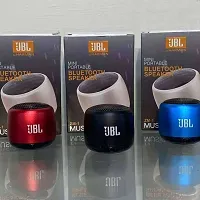 JBL High Quality Small body Big sound smart Mini Boost Bluetooth Speaker 5.0 Bluetooth Speaker(Black)....-thumb1