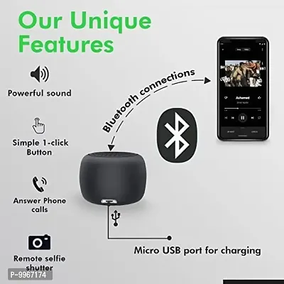 JBL High Quality Small body Big sound smart Mini Boost Bluetooth Speaker 5.0 Bluetooth Speaker(Black)....-thumb3