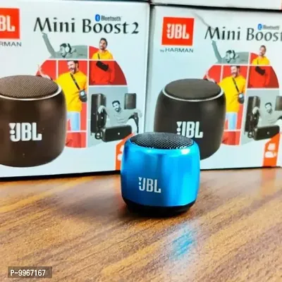 JBL High Quality Small body Big sound smart Mini Boost Bluetooth Speaker 5.0 Bluetooth -Speaker(Navy Blue.)-thumb5