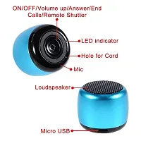 JBL High Quality Small body Big sound smart Mini Boost Bluetooth Speaker 5.0 Bluetooth -Speaker(Navy Blue.)-thumb2